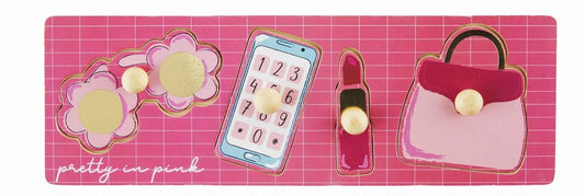 Purse Knob Wood Puzzle